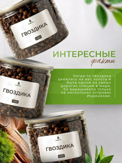 Гвоздика 100г