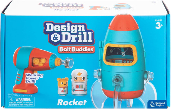 Игровой набор Design & Drill «Ракета»