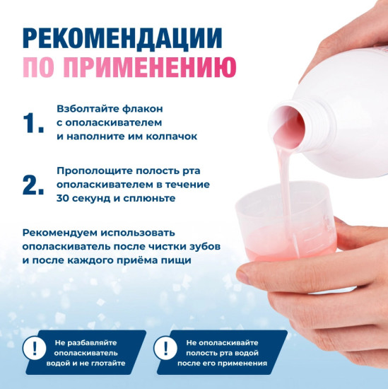 Ополаскиватель Антибактериальный для полости рта Gum Protection