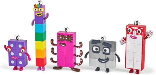 Numberblocks набор для изучения счета от 6 до 10