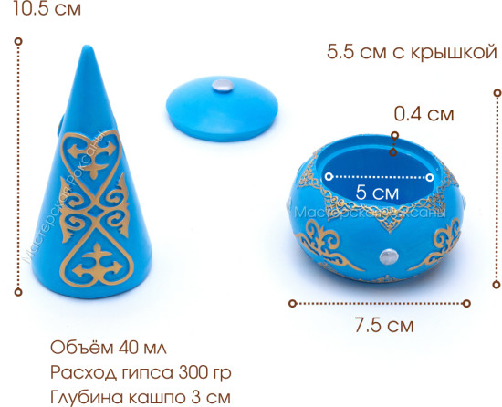 Силиконовая форма Саукеле 3в1