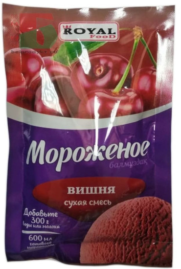 Сухая смесь для приготовления мороженого «Вишня», 100г