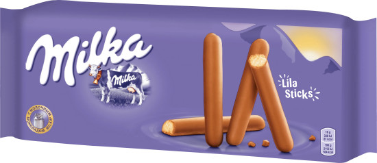 Печенье-палочки в молочном шоколаде «Лила Стикс. Lila Choco Sticks»