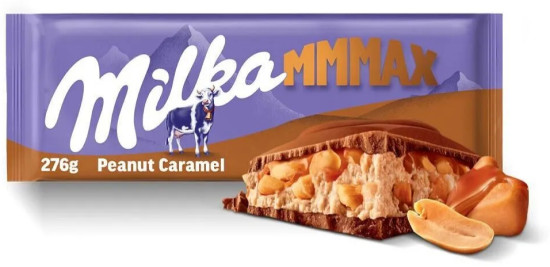 Шоколад молочный с арахисом в карамели «Peanut Caramel»