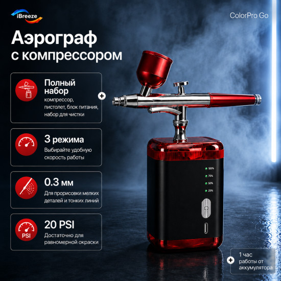 Аэрограф ColorPro Go