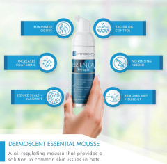 Мусс для сухой чистки шерсти кошек «Essential Mousse» - Фото 6