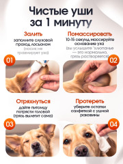 Лосьон для очистки ушей у кошек, собак, кроликов «Essential Oto» - Фото 5