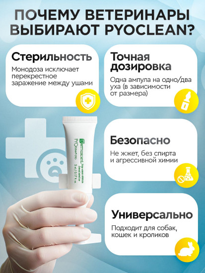 Лосьон для очистки ушей у кошек, собак, кроликов «Essential Oto»