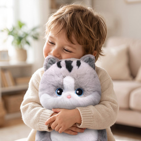 Игрушка мягкая «Кошка пупсик»