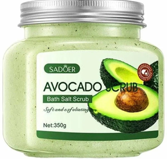 Скраб для тела с экстрактом авокадо «Bath Salt Scrub»