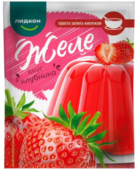 Желе «Клубника»