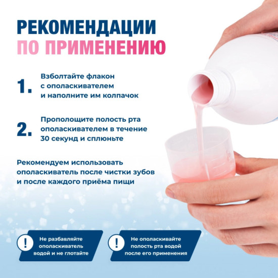 Ополаскиватель Антибактериальный для полости рта Gum Protection