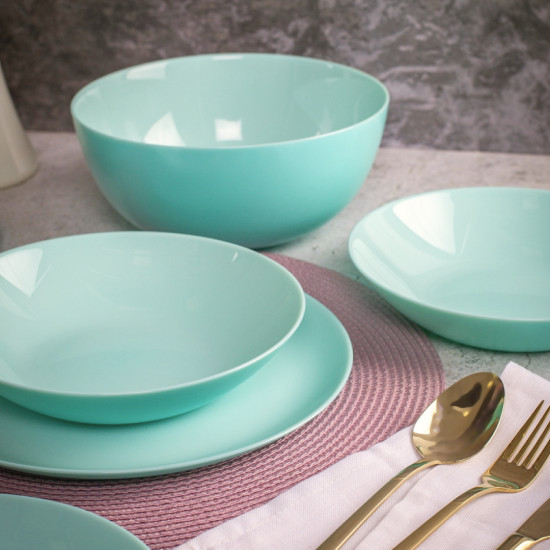 Набор столовой посуды Diwali Light Turquoise