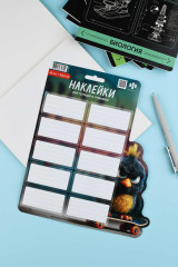 Наклейки бумажные для подписи «Птенец на скейте» - Фото 5