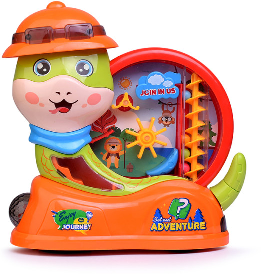 Игрушка музыкальная «Любопытная гусеничка»