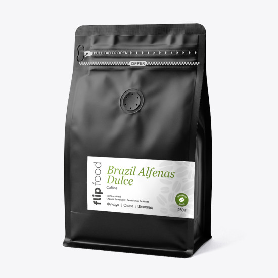 Кофе зерновой «Brazil Alfenas Dulce»