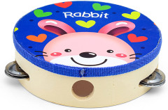 Бубен «Розовый зайка» - Фото 3