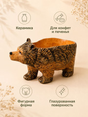 Конфетница «Медведь» - Фото 2