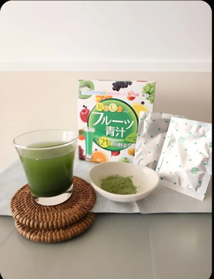 Аодзиру японский с молочнокислыми бактериями и ферментами с фруктовым вкусом для ЖКТ, иммунитета, поддержки пищеварения, 20 шт. (3 г.)
