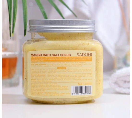 Скраб для тела с экстрактом манго «Bath Salt Scrub»