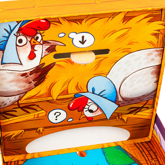 Игра настольная «Кто в яйце?»
