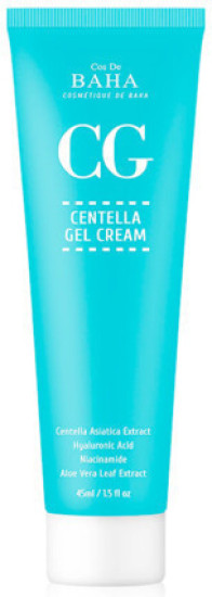 Крем-гель для лица с экстрактом центеллы восстанавливающий «Cos De Baha Centella Gel Cream»
