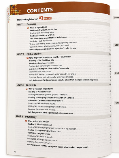 Q: Skills for Success reading and writing