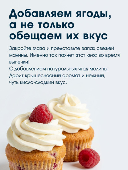 Смесь для выпечки «Кекс малиновый»