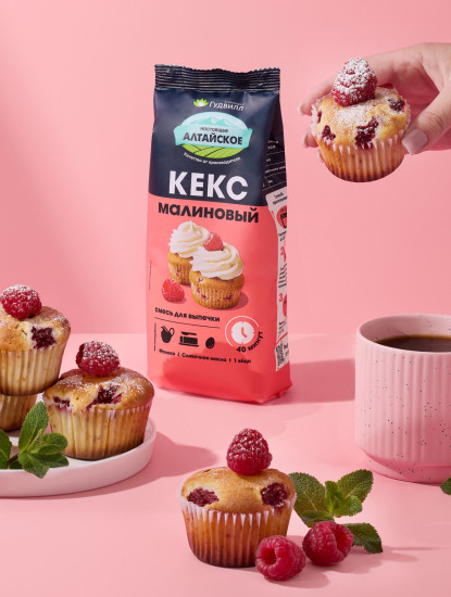 Смесь для выпечки «Кекс малиновый»