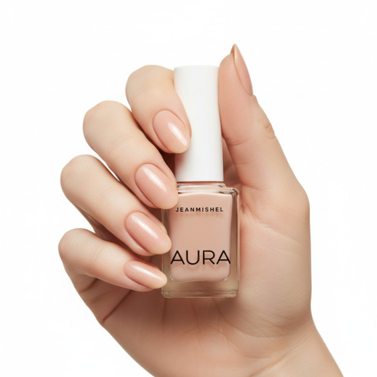 Лак для ногтей «Aura», оттенок 485 Абрикосовый