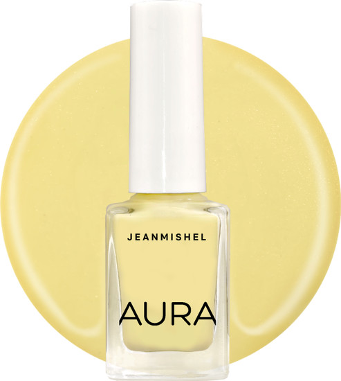 Лак для ногтей «Aura», оттенок 487 Кремово-желтый
