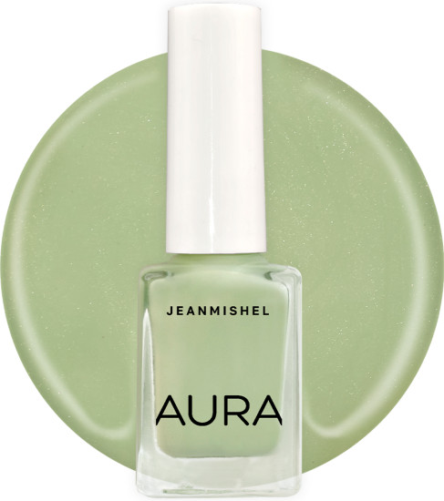 Лак для ногтей «Aura», оттенок 489 Цвет киви