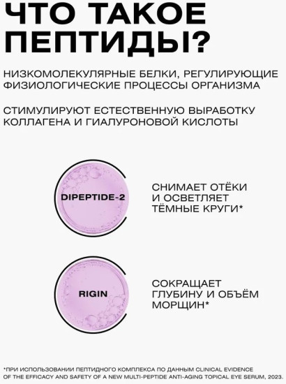 Крем для области вокруг глаз «Peptide Power»