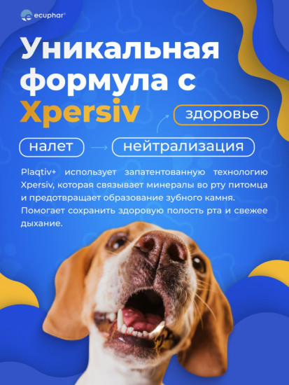 Зубная паста для собак и кошек «Плактив+»