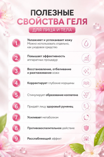 Токопроводящий контактный гель для лица