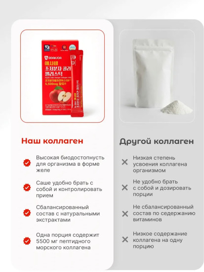 Коллаген Apple Cider Vinegar 5500mg