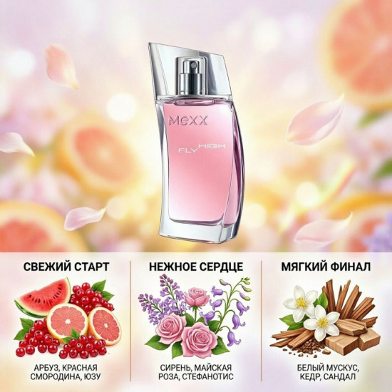 Mexx Fly High Woman духи для женщин