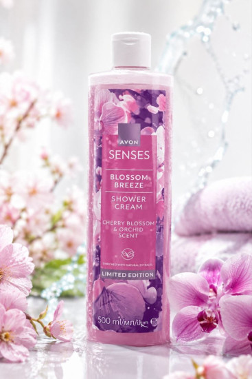 Senses Крем-гель для душа «Цветочный бриз»