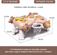 Каталка «Весёлые шаги» - Фото 2