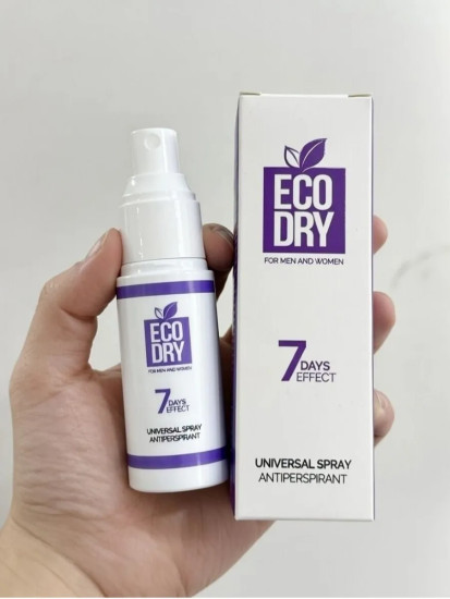 Спрей-антиперспирант для мужчин и женщин «Eco Dry Universal»