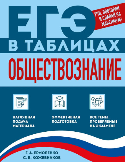 Обществознание. ЕГЭ в таблицах