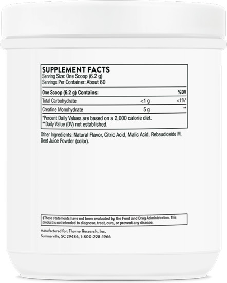 Креатин со вкусом клубники, Creatine, 372 г