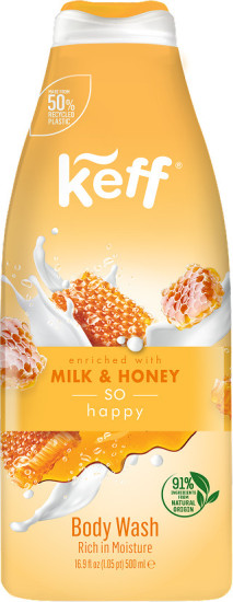 Крем-гель для душа «Молоко и мед. Body Wash Milk&Honey»