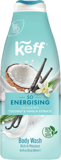 Крем-гель для душа «Кокос и ваниль. Body Wash Vanilla Coconut»