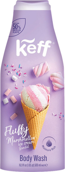 Крем-гель для душа «Мороженое с зефиром. Body Wash Marshmallow»