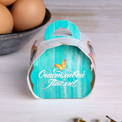 Коробочка пасхальная для яйца «Кулич» - Фото 1