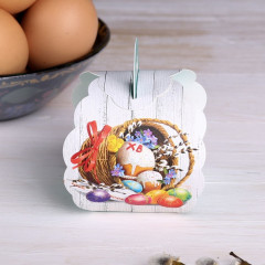 Коробочка пасхальная для яйца «Кулич» - Фото 2