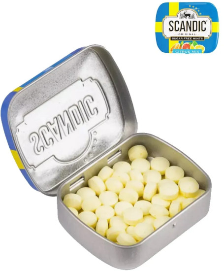 Конфеты без сахара «Цитрусовый микс»