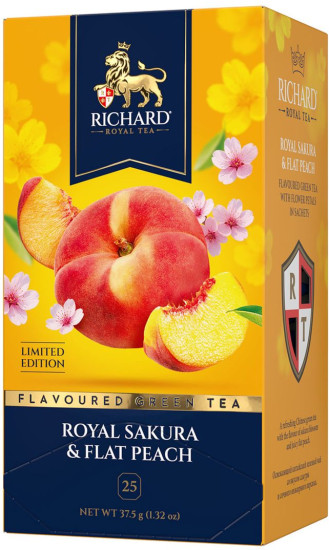 Чай зеленый «Royal Sakura & Flat Peach»