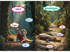 Животные. Как говорят, что едят и где живут - Фото 12